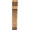 Ekena Millwork Imperial Slat Rough Sawn Bracket, Western Red Cedar, 6"W x 24"D x 36"H BKT06X24X36IMP06RWR - alternate 2